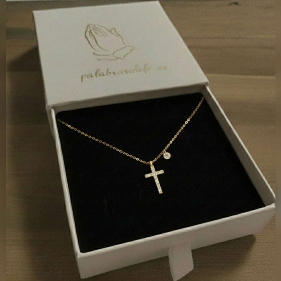 Colgante Cruz "Luz de Fe"