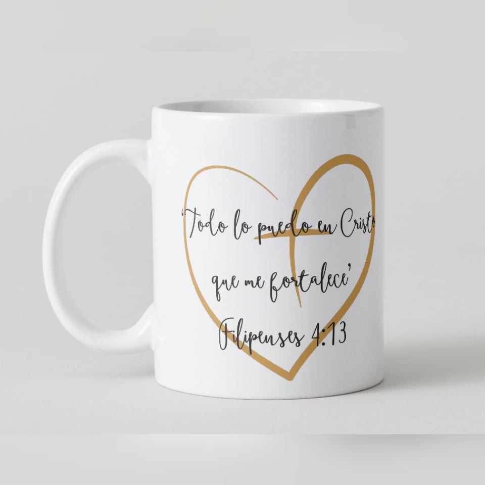 Taza Todo lo puedo en Cristo