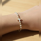 Pulsera Cruz Blanca