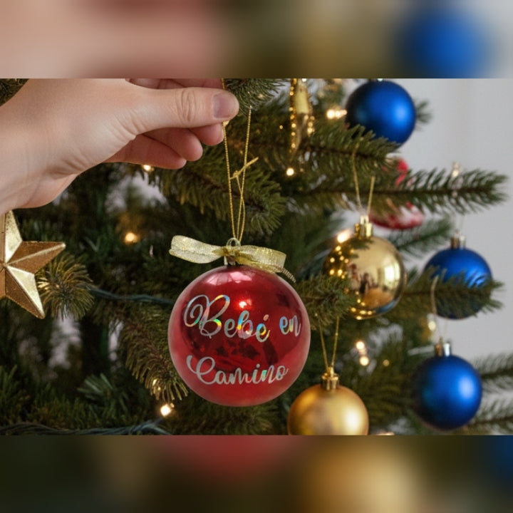 Bola árbol de navidad 'Bebé en Camino'