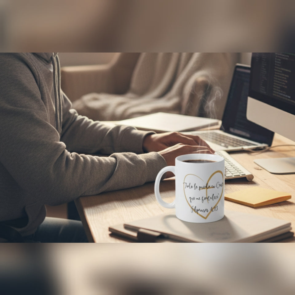 Taza Todo lo puedo en Cristo